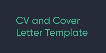 C and Cover Letter Template