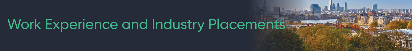 Work Experience and Industry Placement
